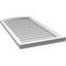 Ekena Millwork Arch Top Surface Mount PVC Gable Vent: Functional, w/ 2"W x 2"P Brickmould Sill Frame, 22"W x 42"H GVPAR22X4203SF - alternate 5